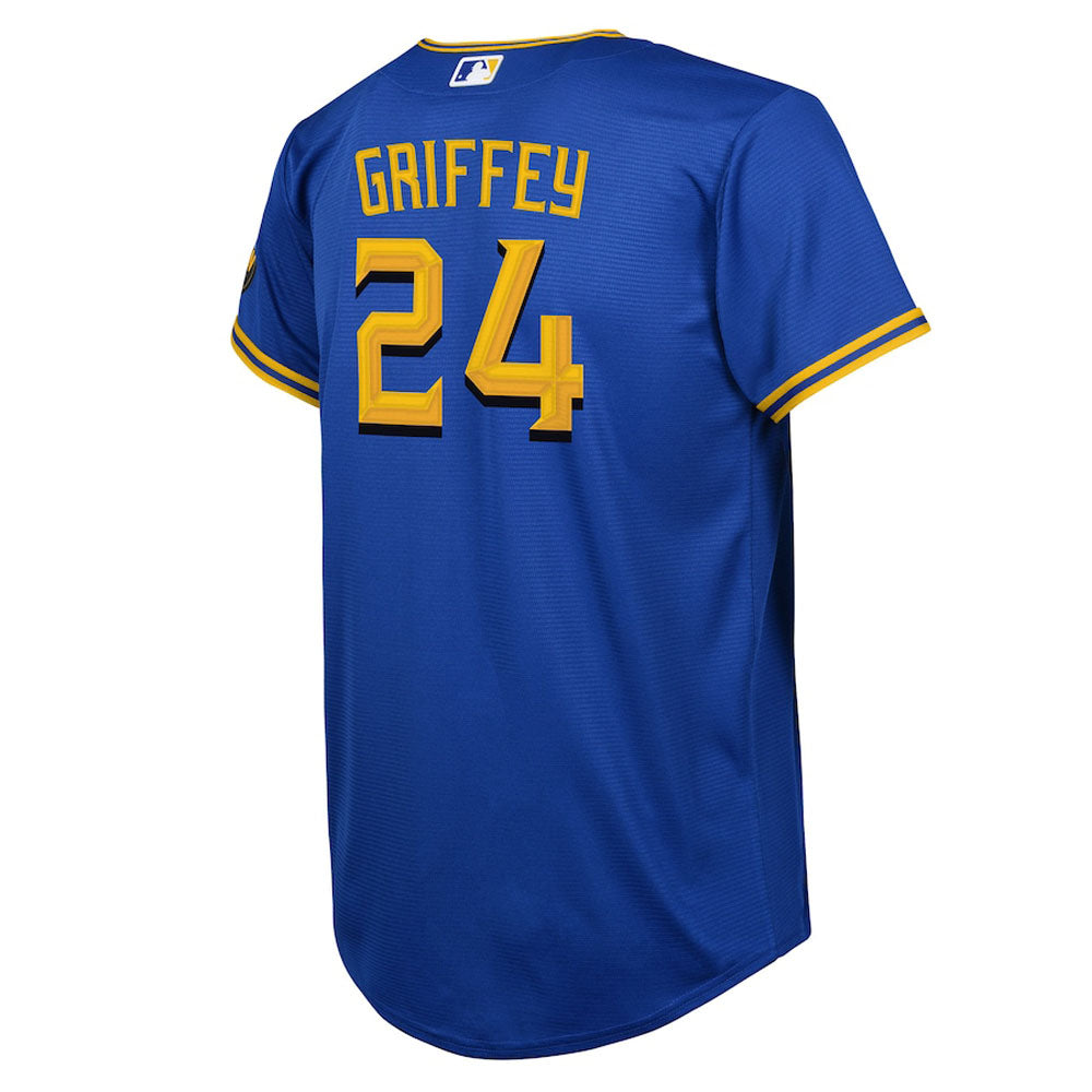 Youth Seattle Mariners Ken Griffey Jr. 2023 City Connect Replica Jersey - Royal